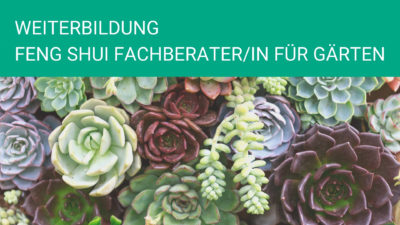 Weiterbildung Fachberater für Feng Shui Gärten